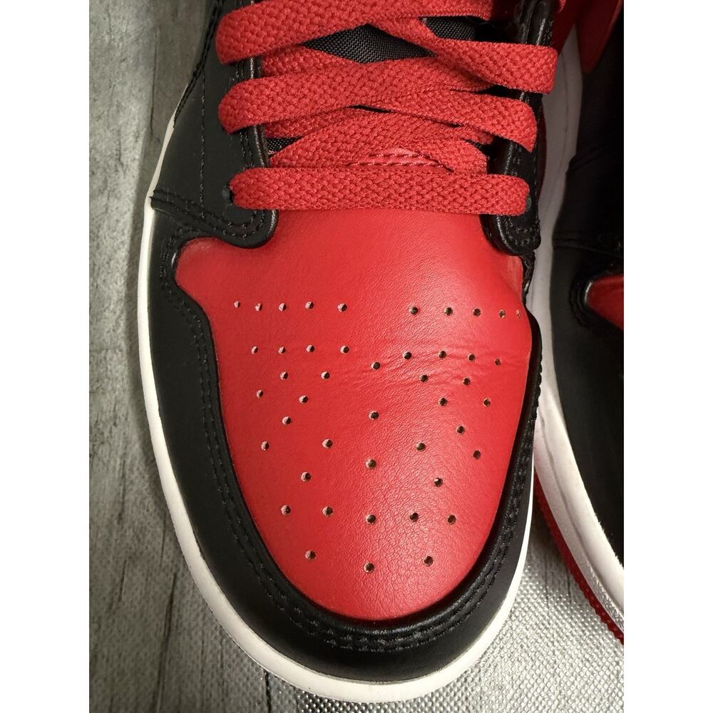 Air Jordan 1 Mid Alternate Bred-Black/White/Fire Red-SIZE 10 DQ8426-060 EUR 44 - Picture 5 of 12